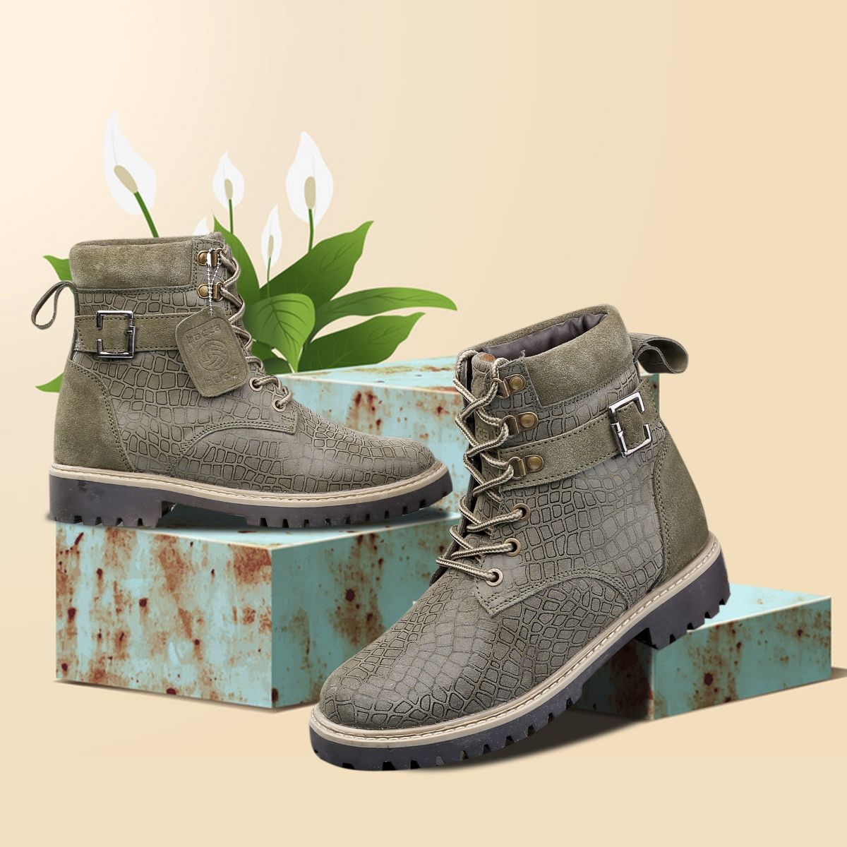 bacca bucci high ankle boots