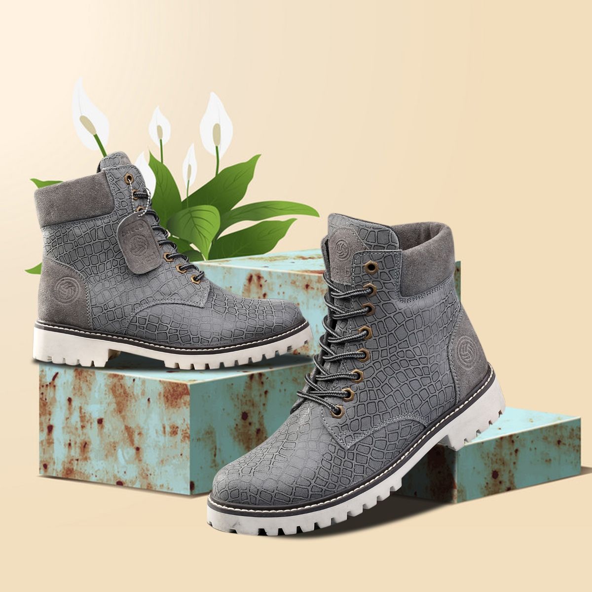 bacca bucci high ankle boots