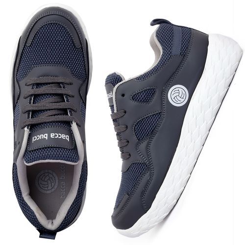 Bacca Bucci Wonder Chunky Sneakers Shoes For All Day-Use Grey (UK 3)