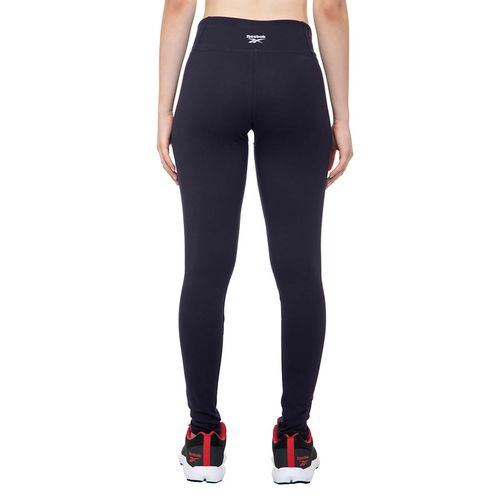 Reebok Te Cotton Solid Leggings Navy Blue (XS)