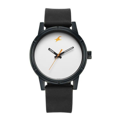 Buy Fastrack BTS Tees Watches for Men 38062PP12W (Medium) Online