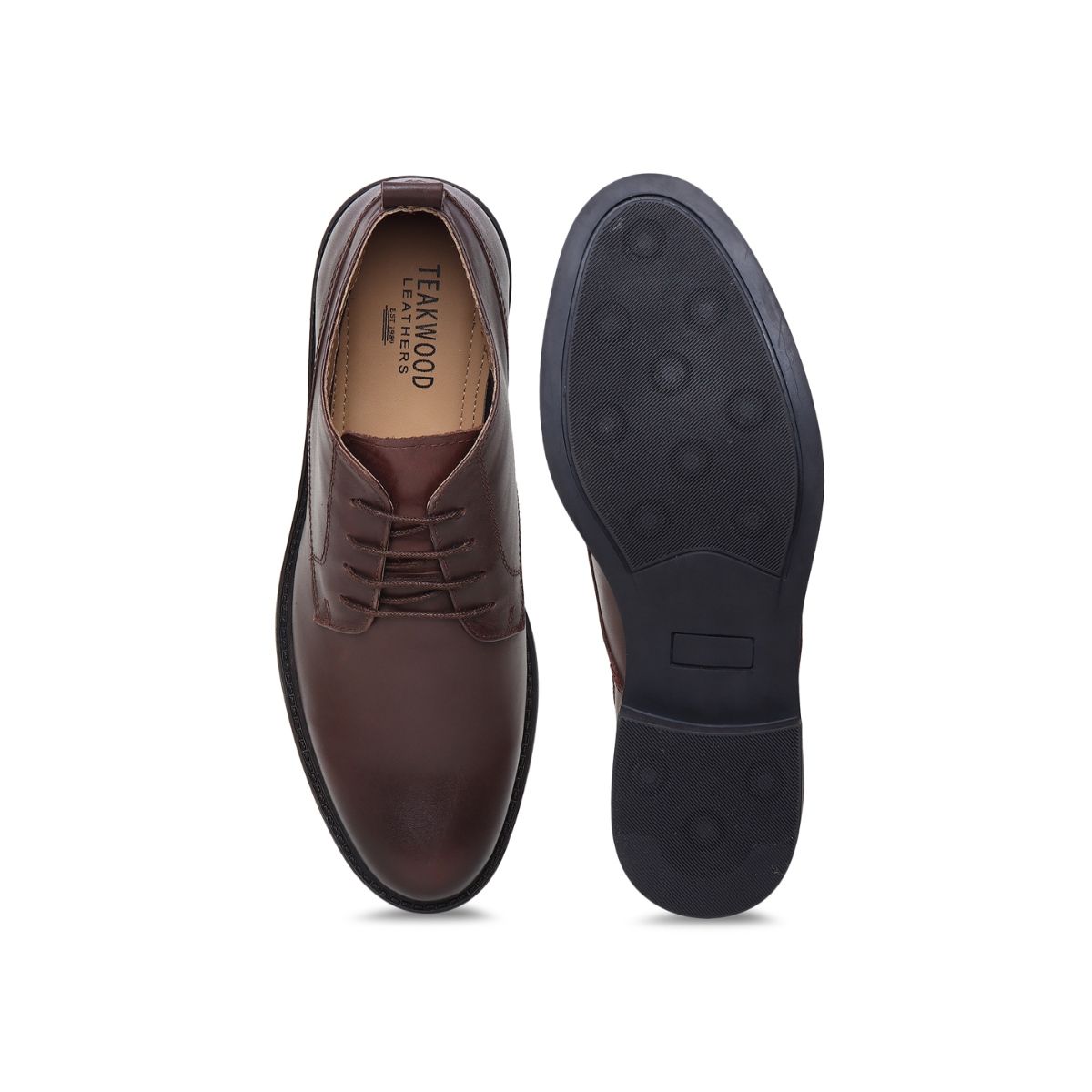 Teakwood leather formal shoes clearance