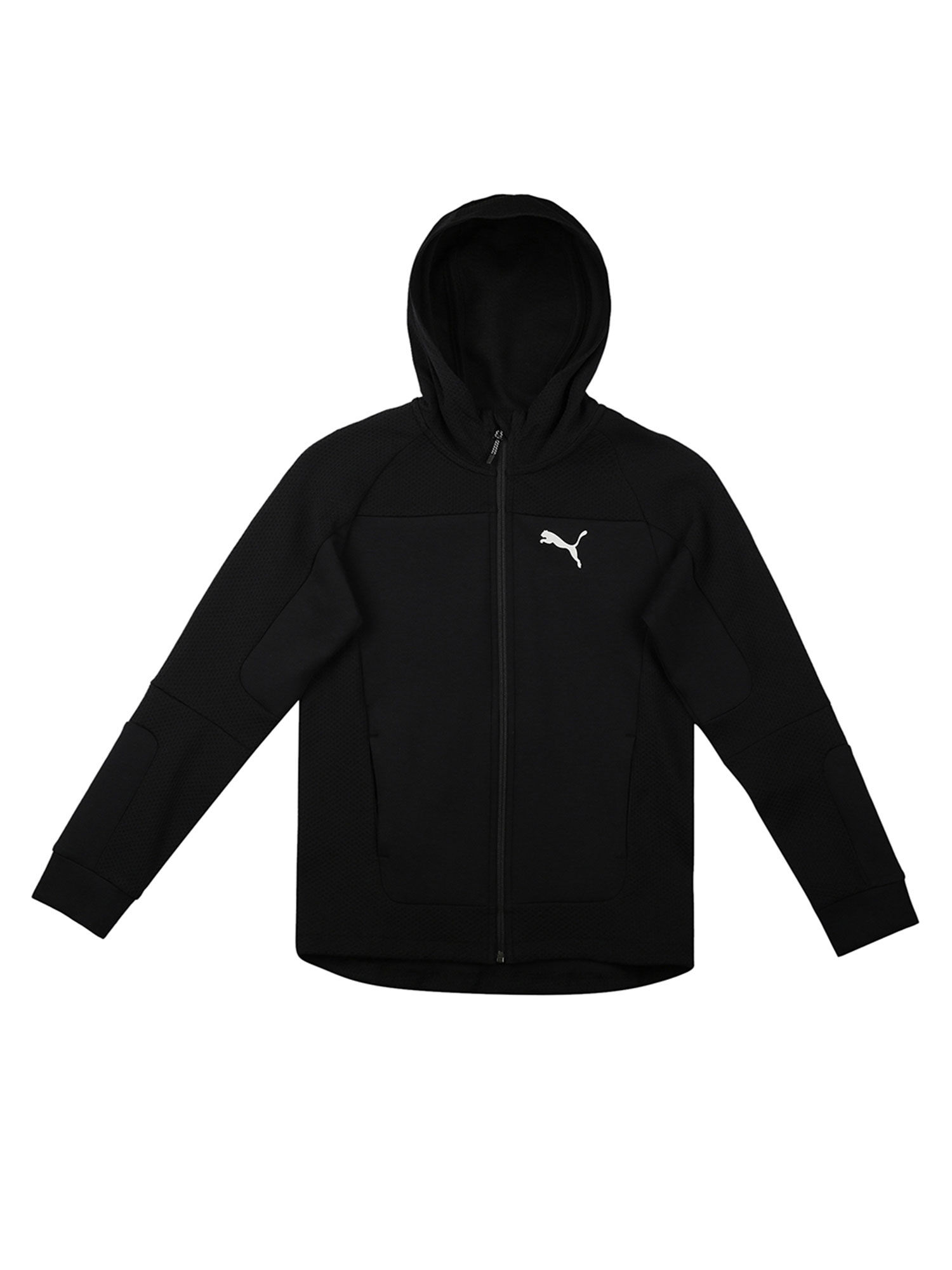 Puma Evostripe Hooded Jacket B - Black (7-8 Years): Buy Puma Evostripe ...
