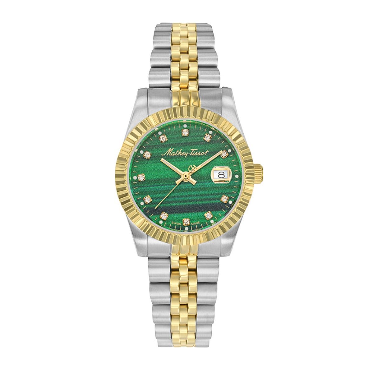 時計 masakeithi Buy Mathey-Tissot Women Mathy III Green Dial Analog Watch