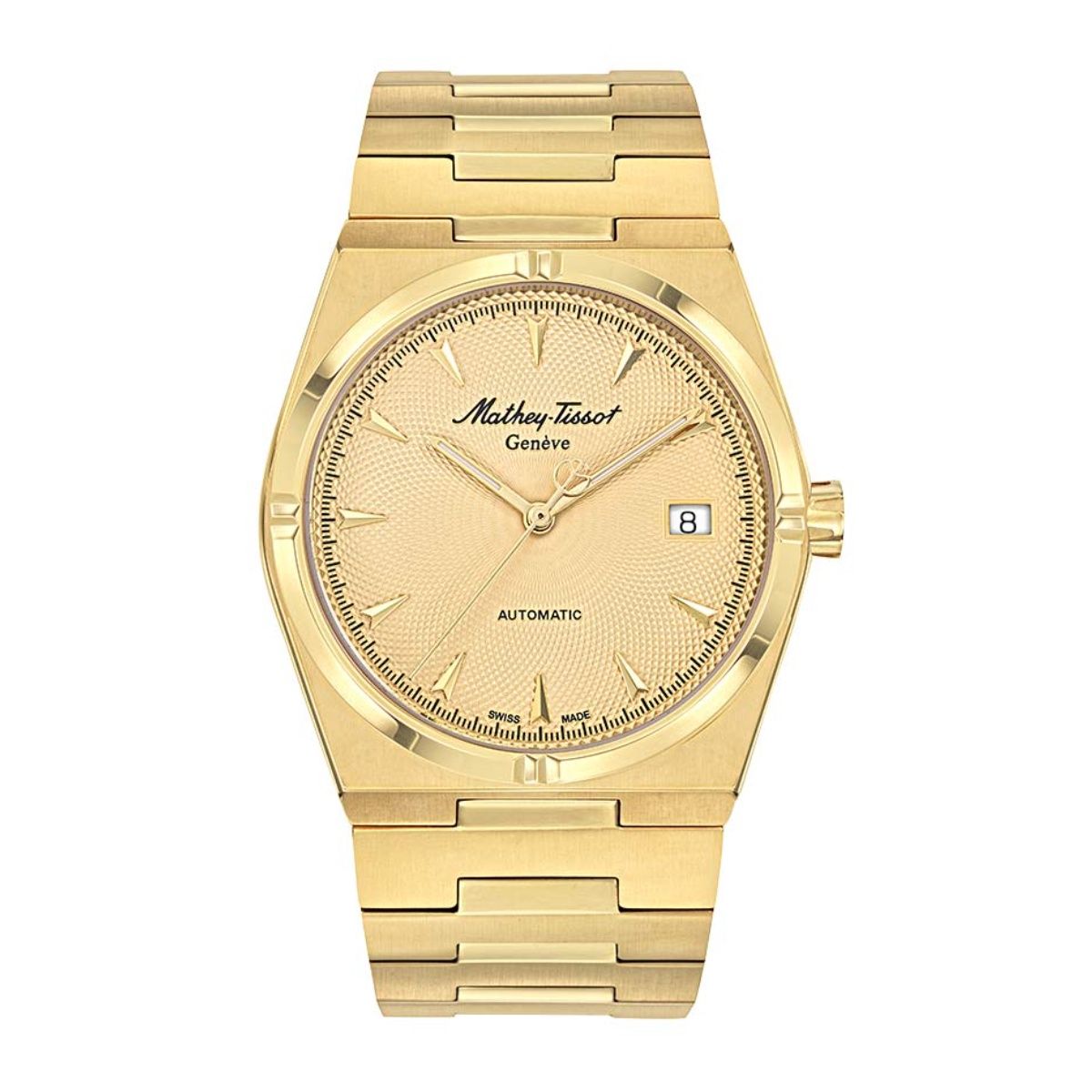 Buy Mathey-Tissot Men Zeus Gold Dial Analog Watch - H118ATPDI (M