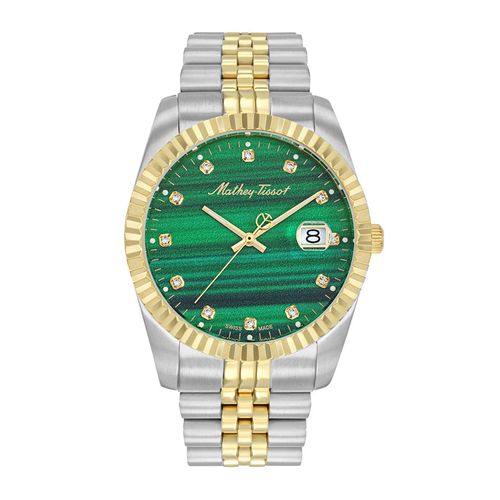 Mathey-Tissot Men MATHY II Green Dial Analog Watch H710BSV (M)