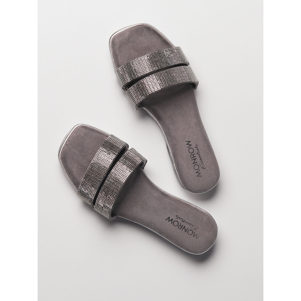 Buy Monrow Women Emilia Grey Flats Online