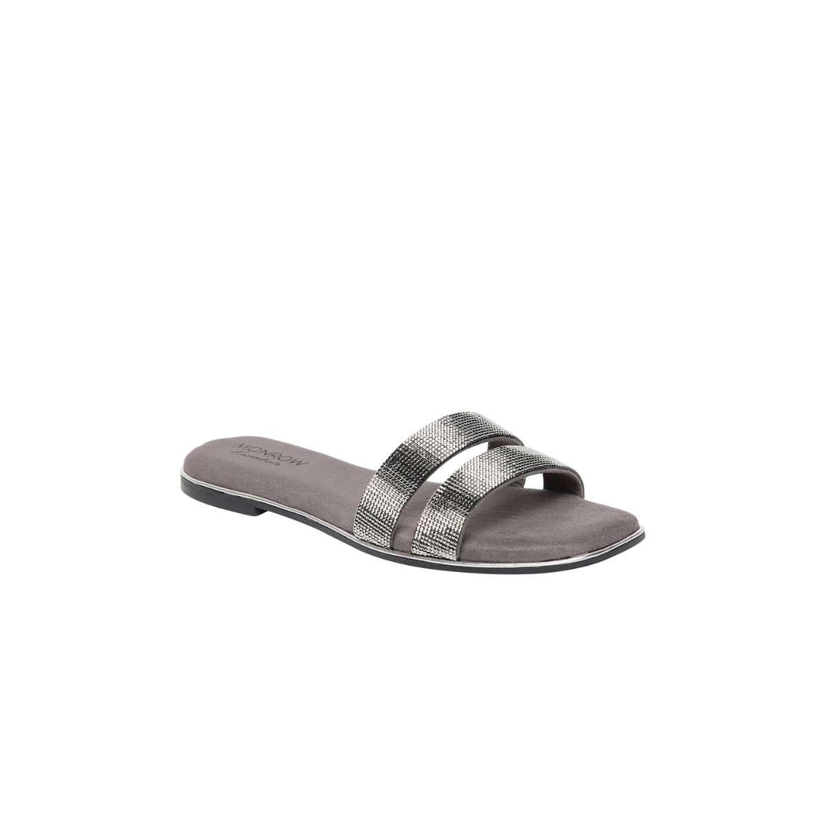 Buy Monrow Women Emilia Grey Flats Online