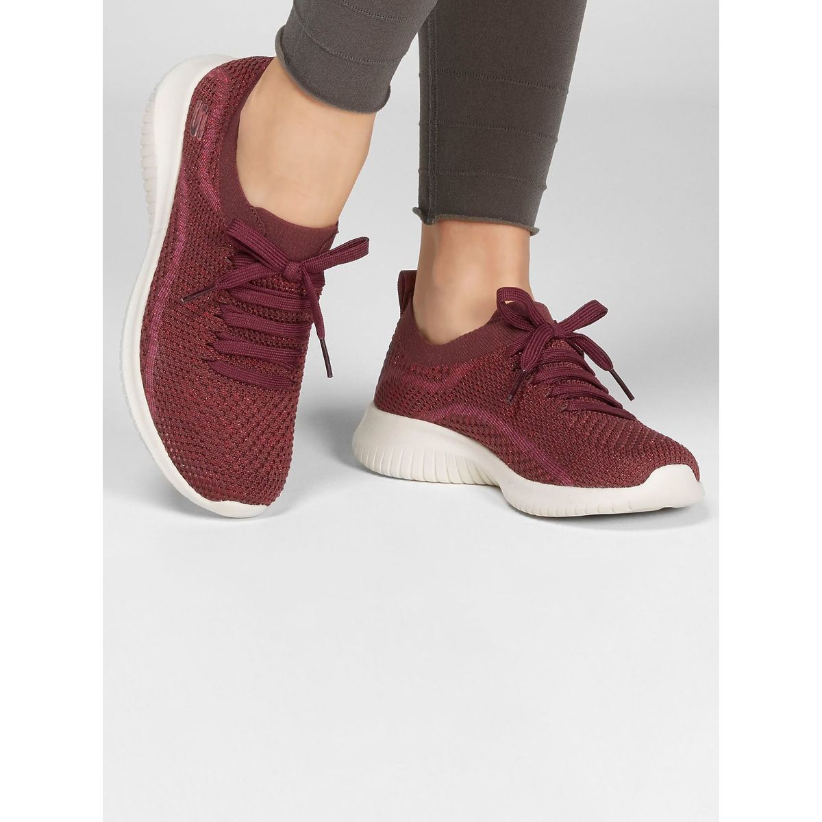 Buy Skechers Maroon Ultra Flex Salutations Casual Shoes Online