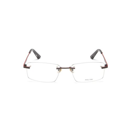 Police Men Rimless Grey Metal Frames VPL906K54627FR (54)