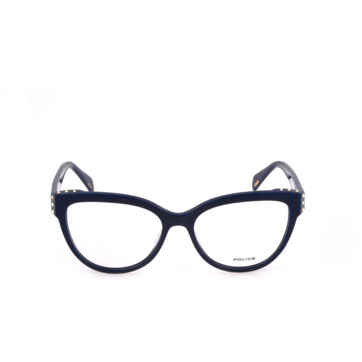 Police Women Full Rim Blue Acetate Frames - VPLM05K54D82FR (54)