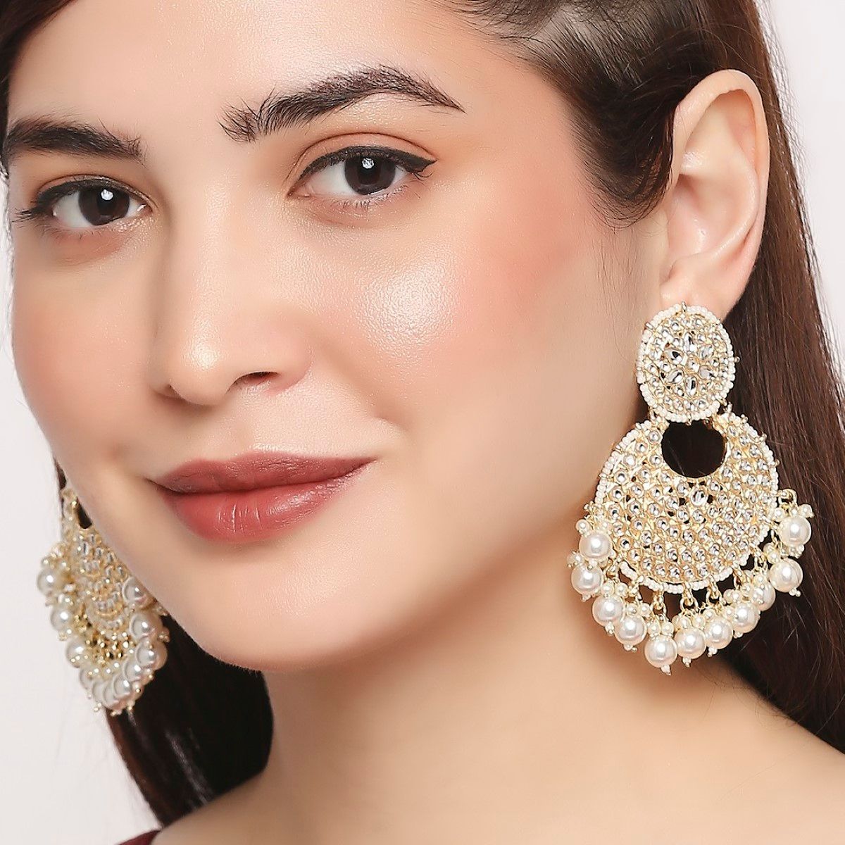 huge indian earrings