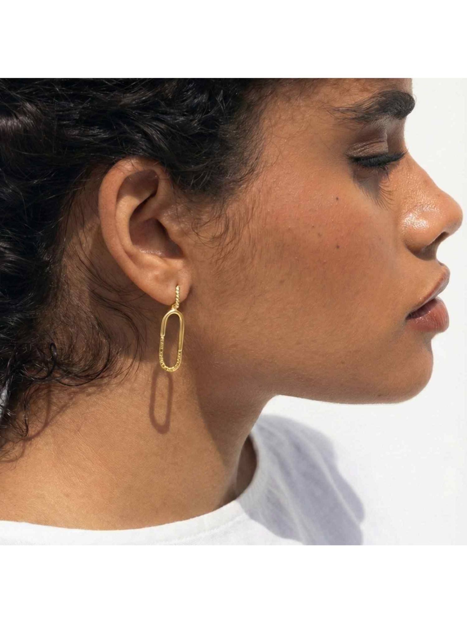 Nishani 925 Silver Elegant Dangler Earrings for Women
