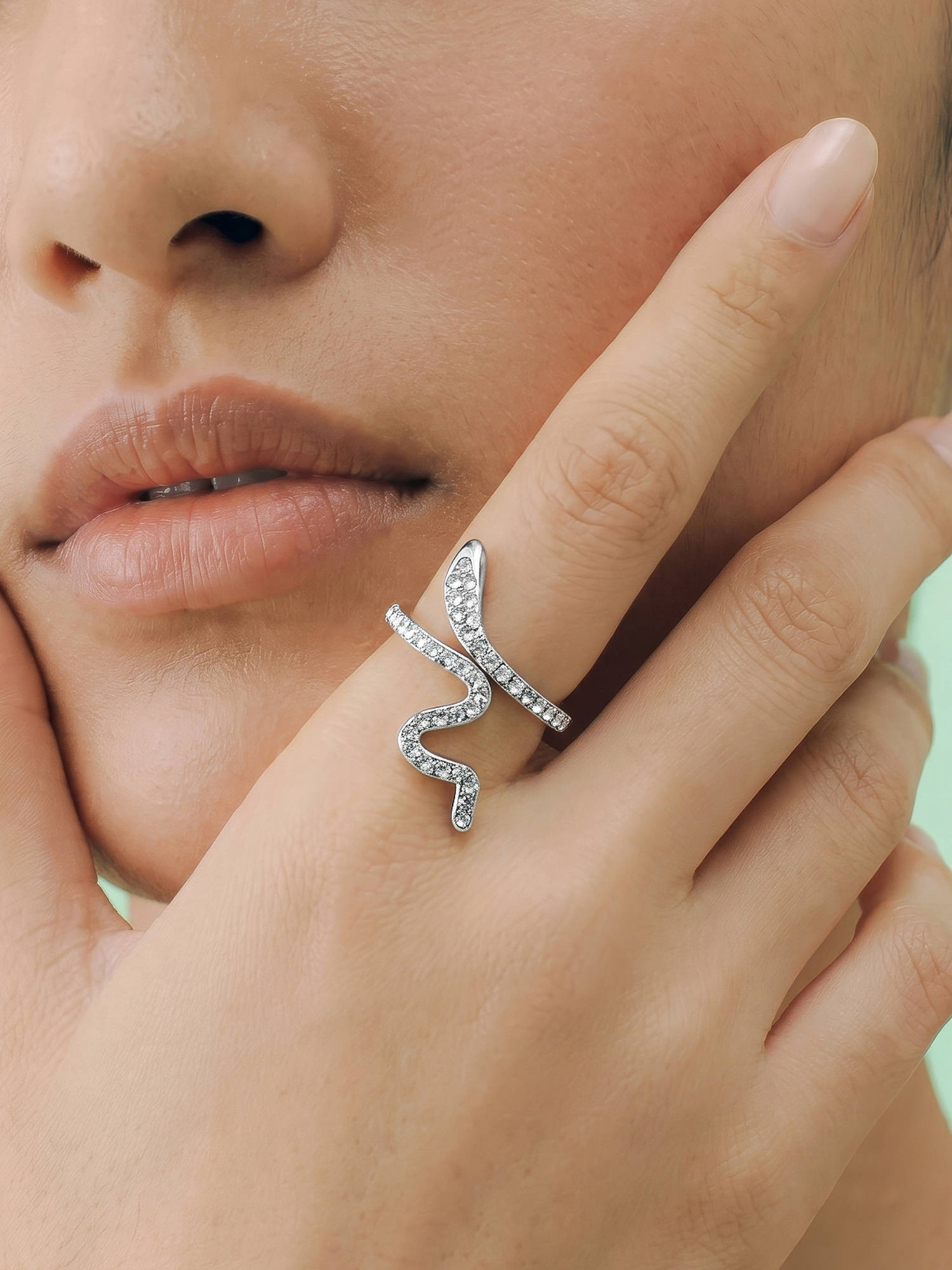Joker & Witch Sakana Silver Adjustable Ring