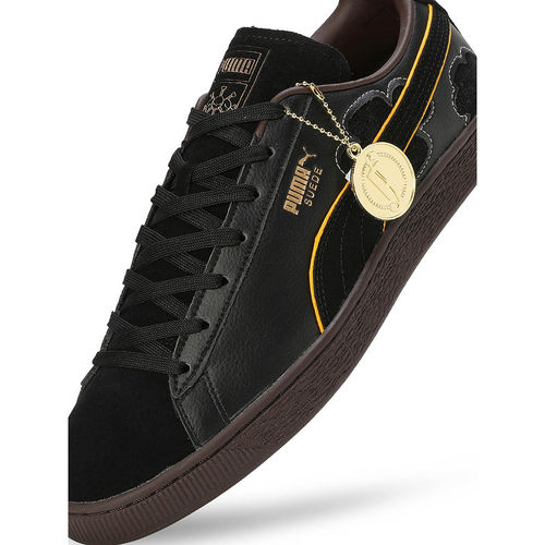 Buy Puma Suede One Piece Unisex Black Sneakers Online