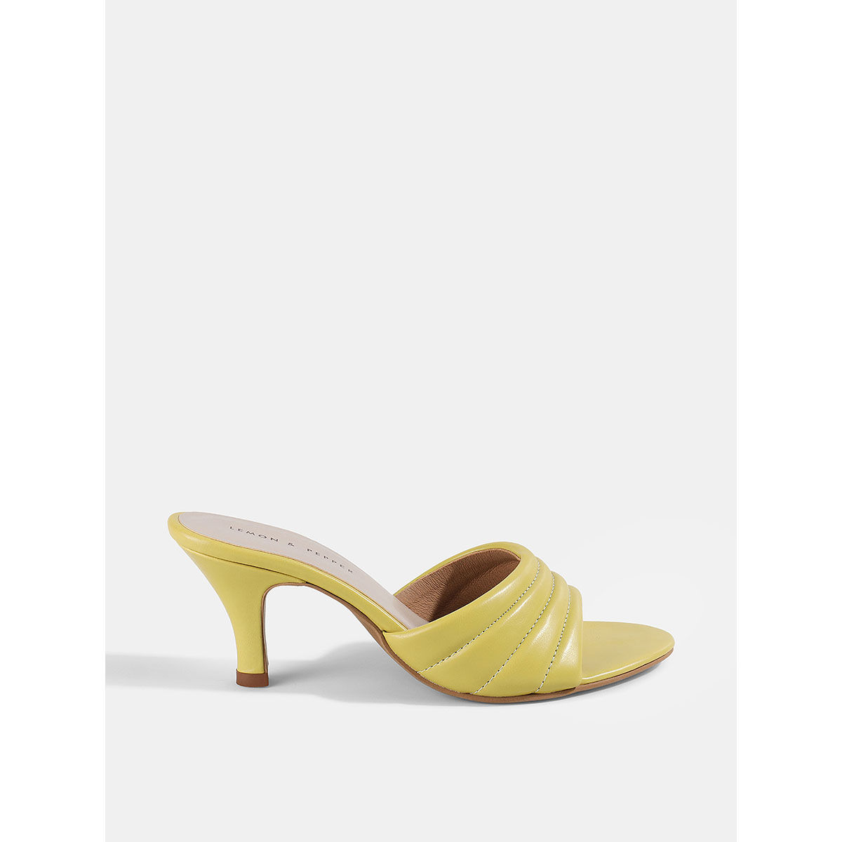 Dr. Scholl's Open-Toe Block-Heel Sandals - Lemon - QVC.com