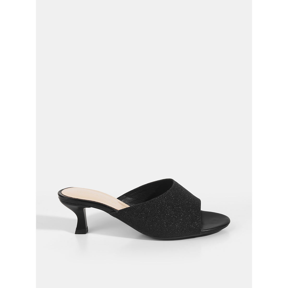 Kitten heel discount mules open toe