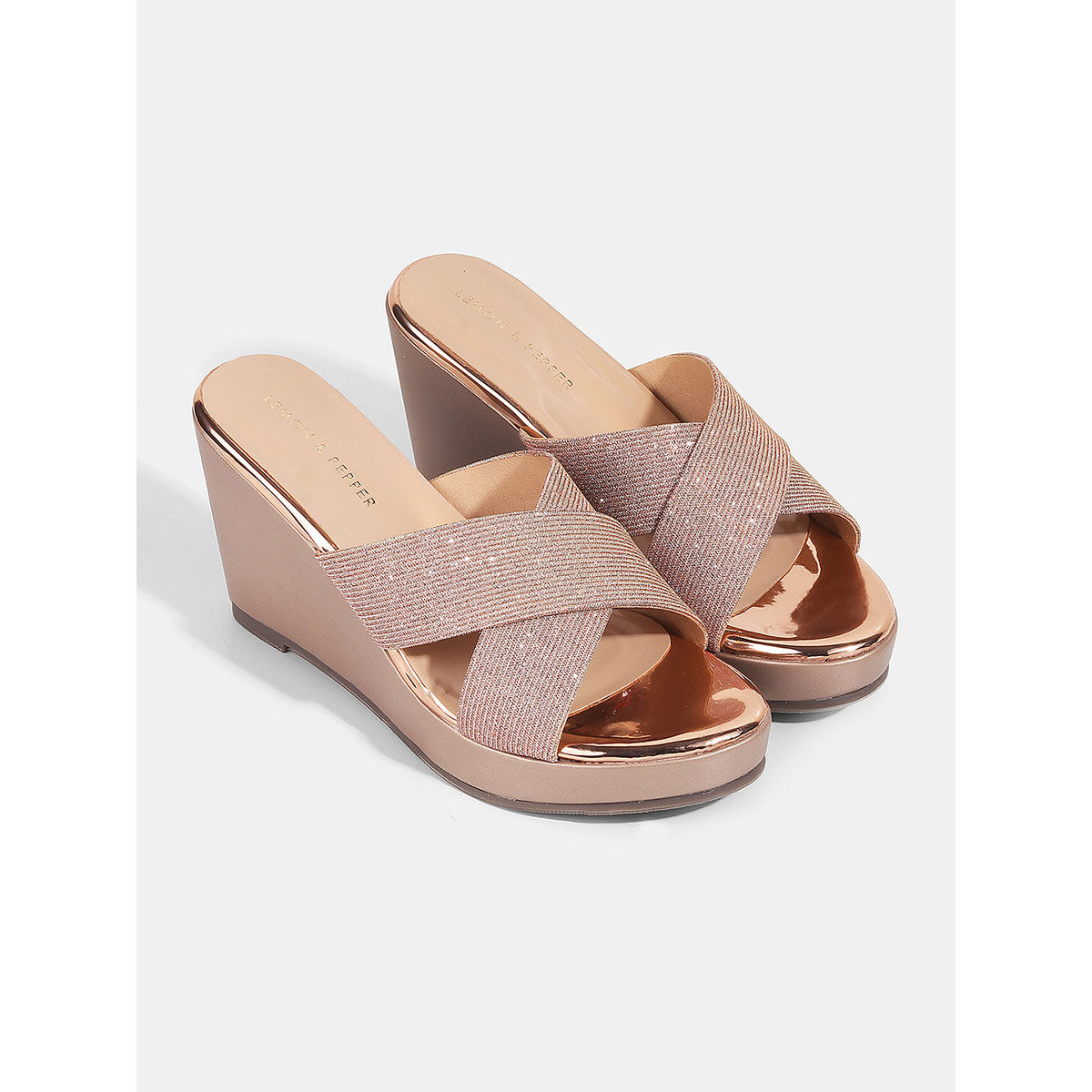 Buy CATWALK Womens Ethnic Slipon Wedge Sandals | Shoppers Stop