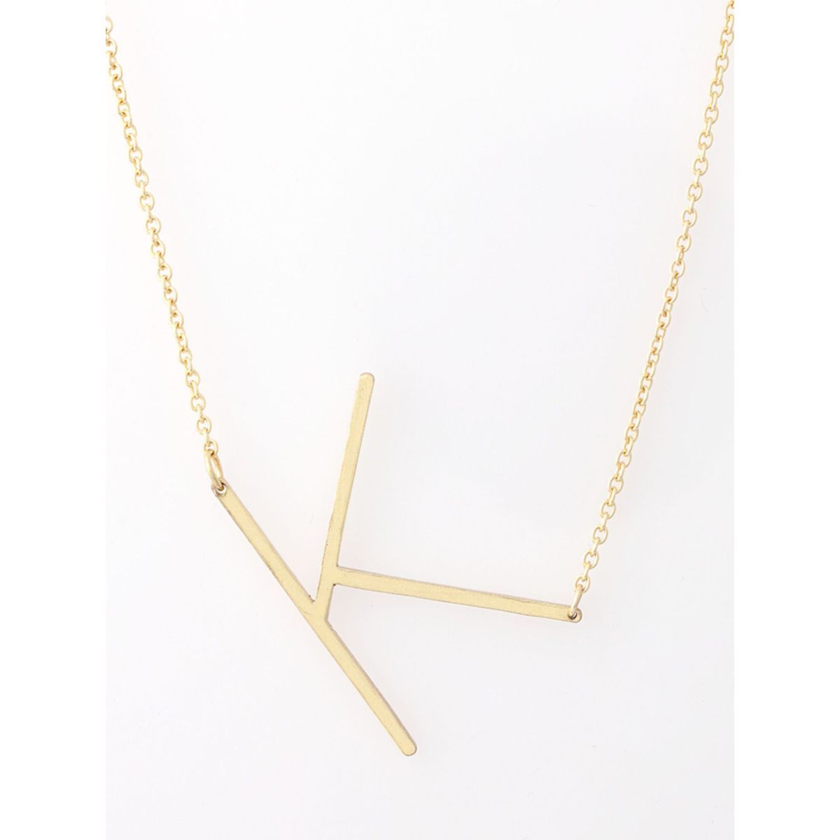 Bubble Letter Monogram Necklace | Anthropologie Taiwan - Women's Clothing,  Accessories & Home