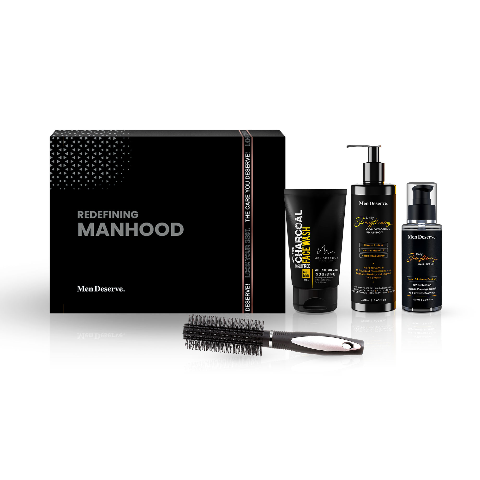 MEN DESERVE Men'S Essential Grooming Kit For Face Care And Hair Care: Buy  MEN DESERVE Men'S Essential Grooming Kit For Face Care And Hair Care Online  at Best Price in India |