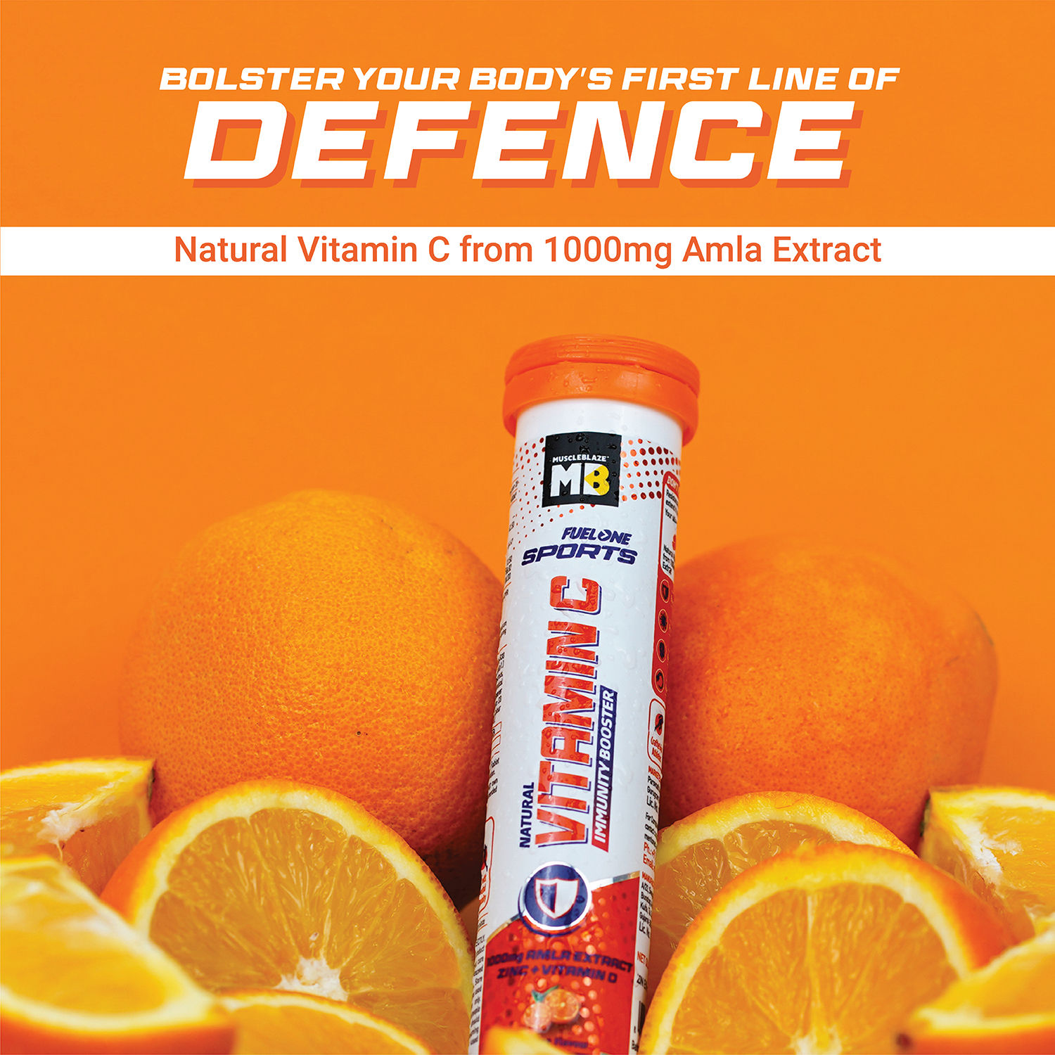 MuscleBlaze Fuel One Sports Natural Vitamin C From Amla Fruit Extract