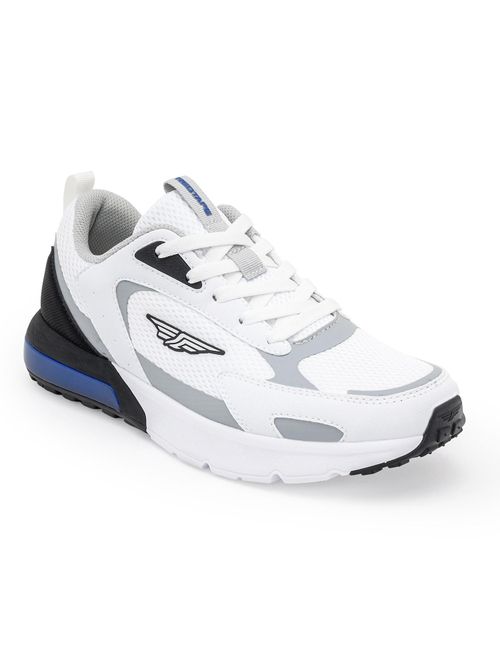 Buy Red Tape Men Colorblocked White and Blue Athleisure Sports