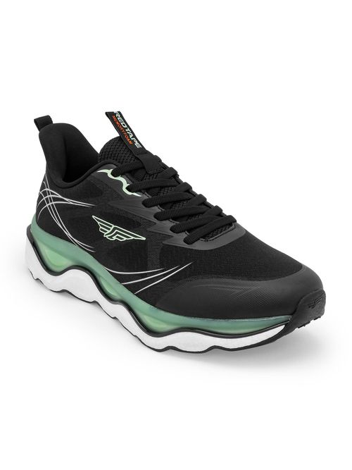 Buy Red Tape ETPU Men Colorblocked Black Green Athleisure Shoes