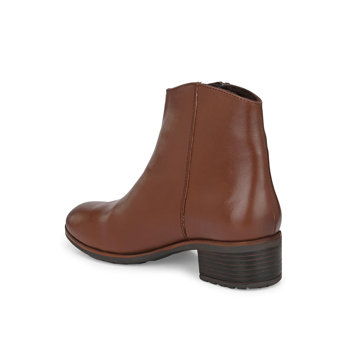 Delize Tan Solid Ankle Boots Buy Delize Tan Solid Ankle Boots Online At Best Price In India Nykaa 9088