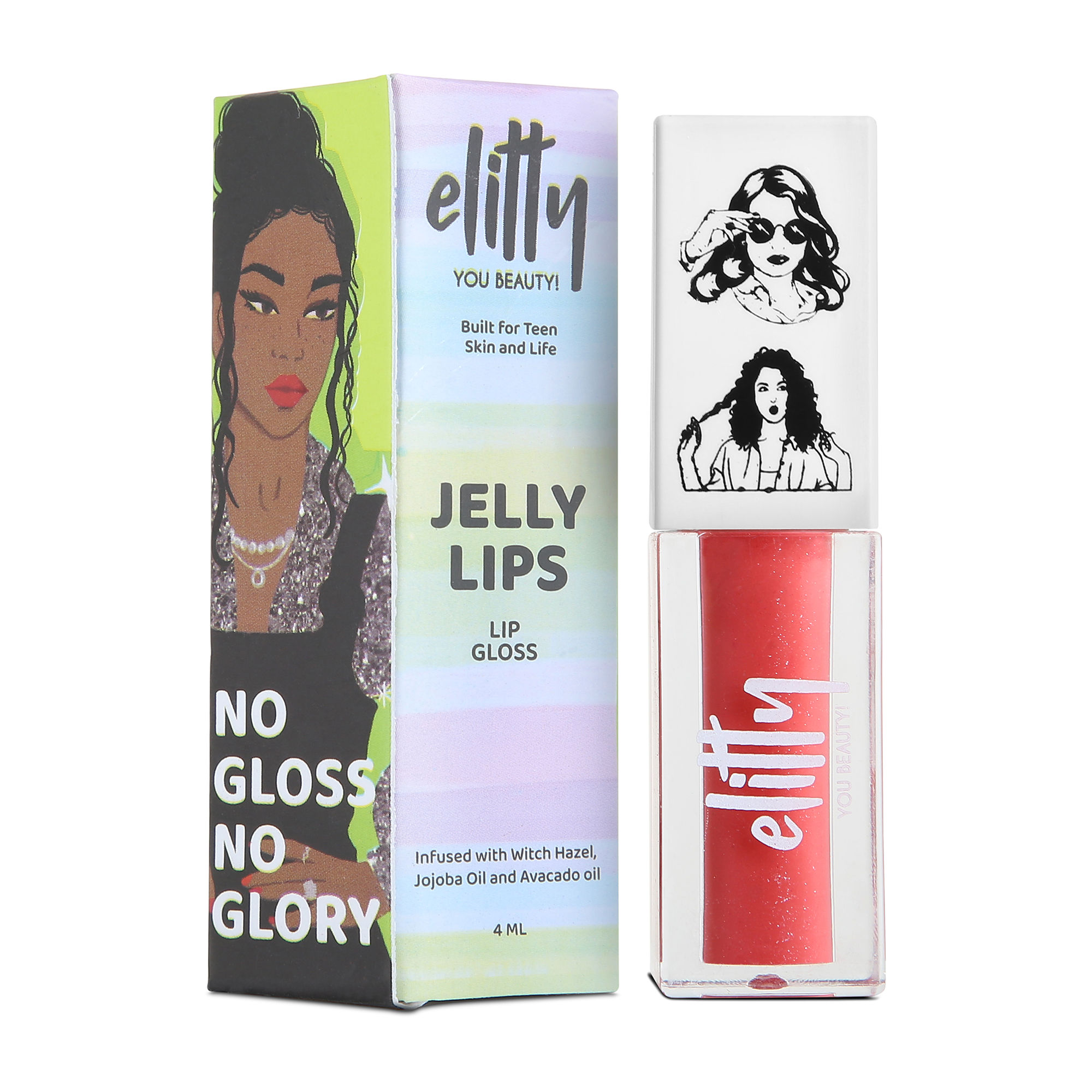 Elitty Jelly Lips Lip Gloss Pretty Chill Buy Elitty Jelly Lips Lip Gloss Pretty Chill