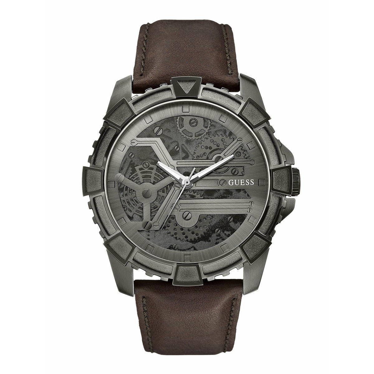 Buy Guess Grey Dial Men Analog Watch U0274G1M Online