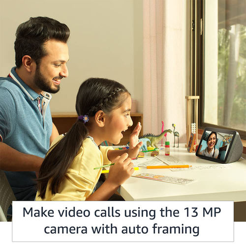 Echo Show 8 (2nd Gen, 2021 release)- Smart speaker with 8 HD screen,  stereo sound