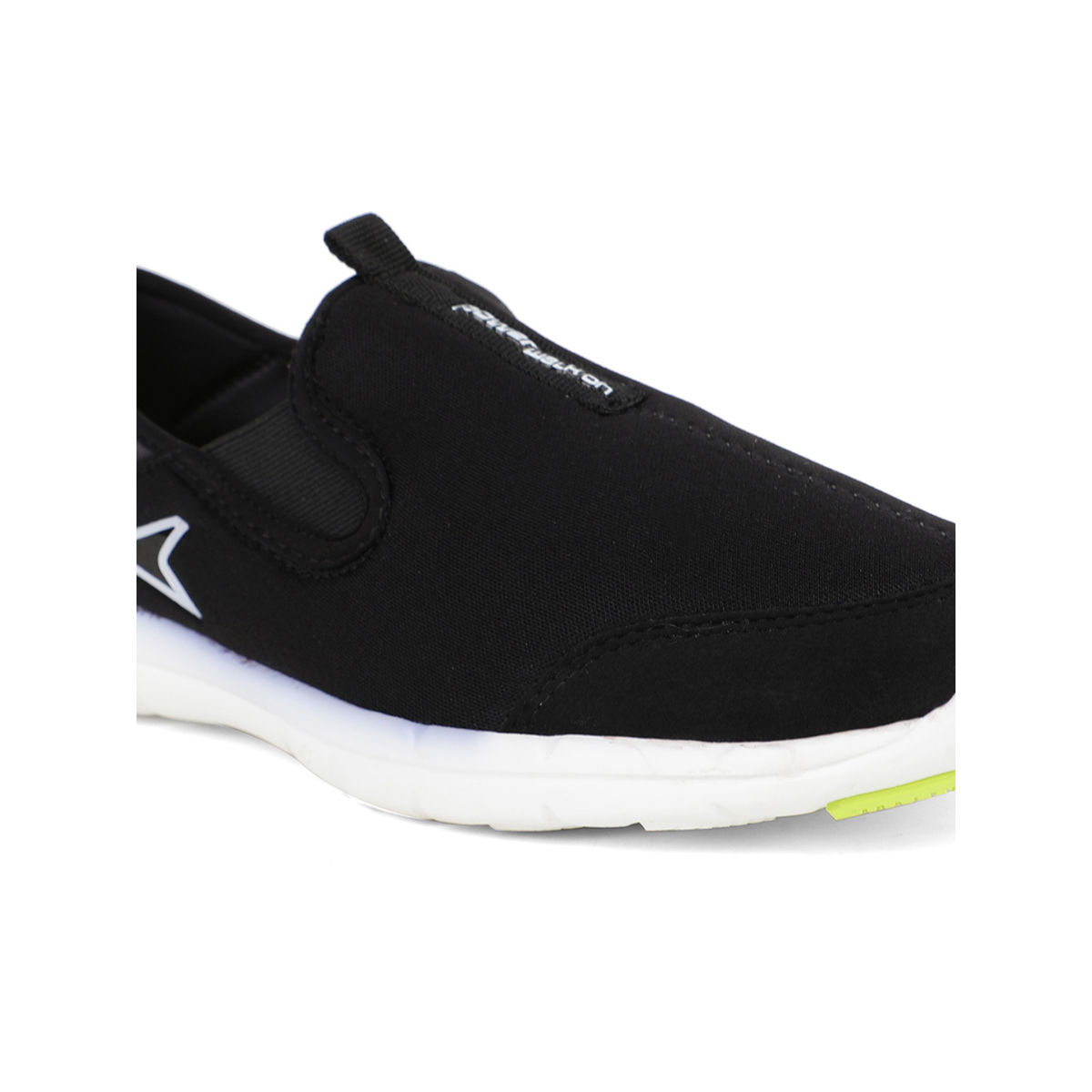 Power Solid Black Walking Shoes Buy Power Solid Black Walking Shoes