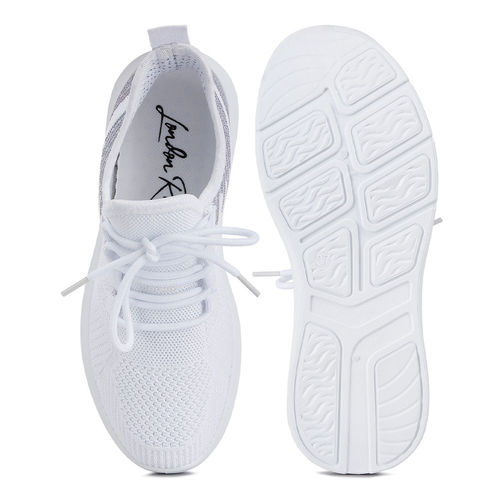 Buy London Rag Off White Gretel Lace Up Chunky Sneakers Online