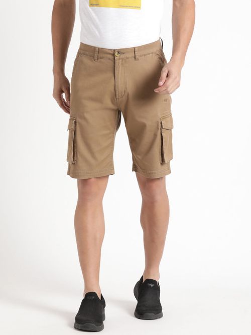 Buy Wildcraft Java Pocket Cargo Short-Khaki Online