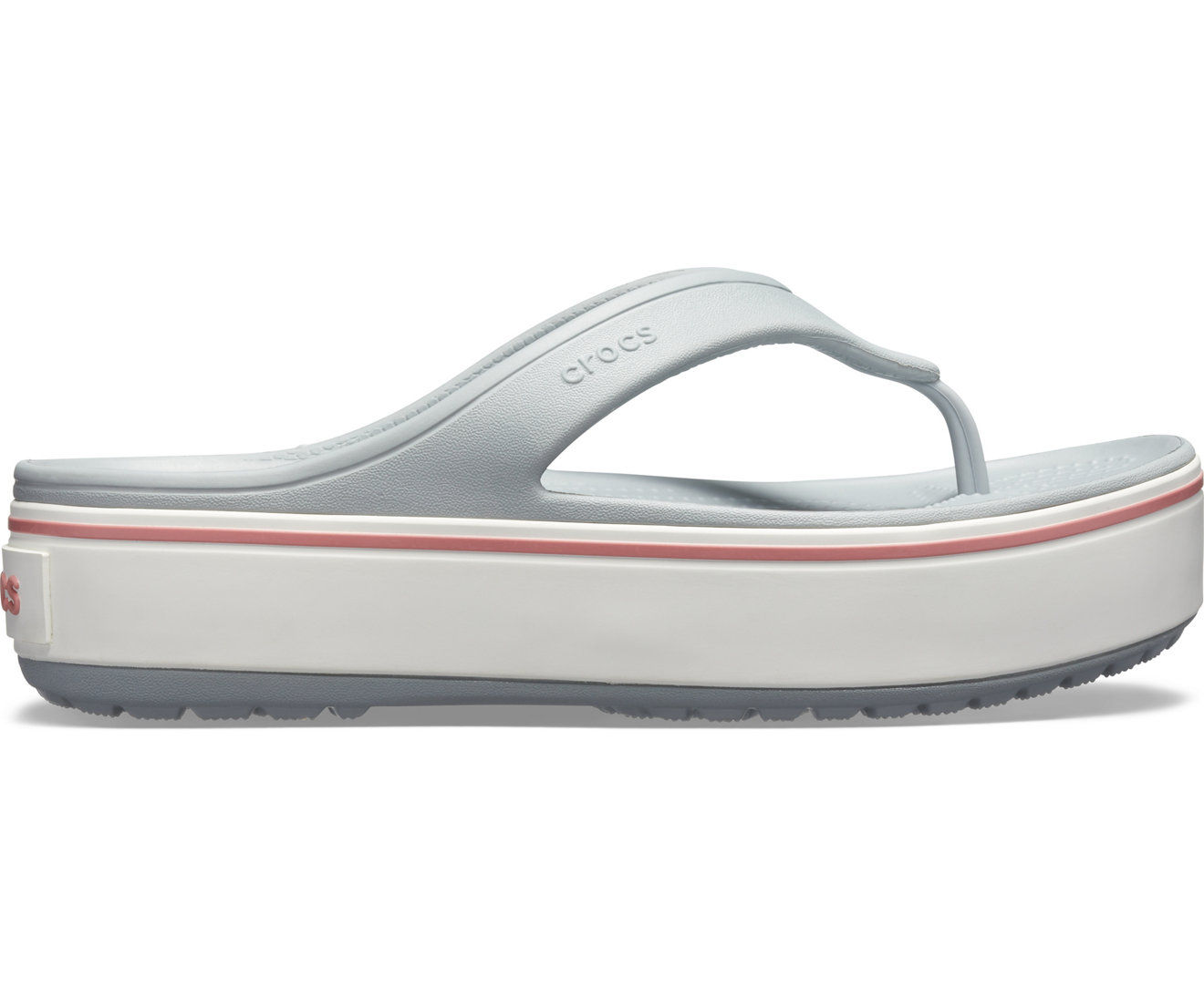 crocs women's crocband platform flip flop