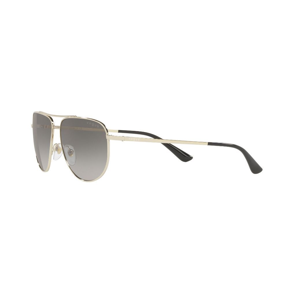 Vogue Eyewear Grey Lens Pilot Sunglasses (0vo4210si 58 Mm Gold