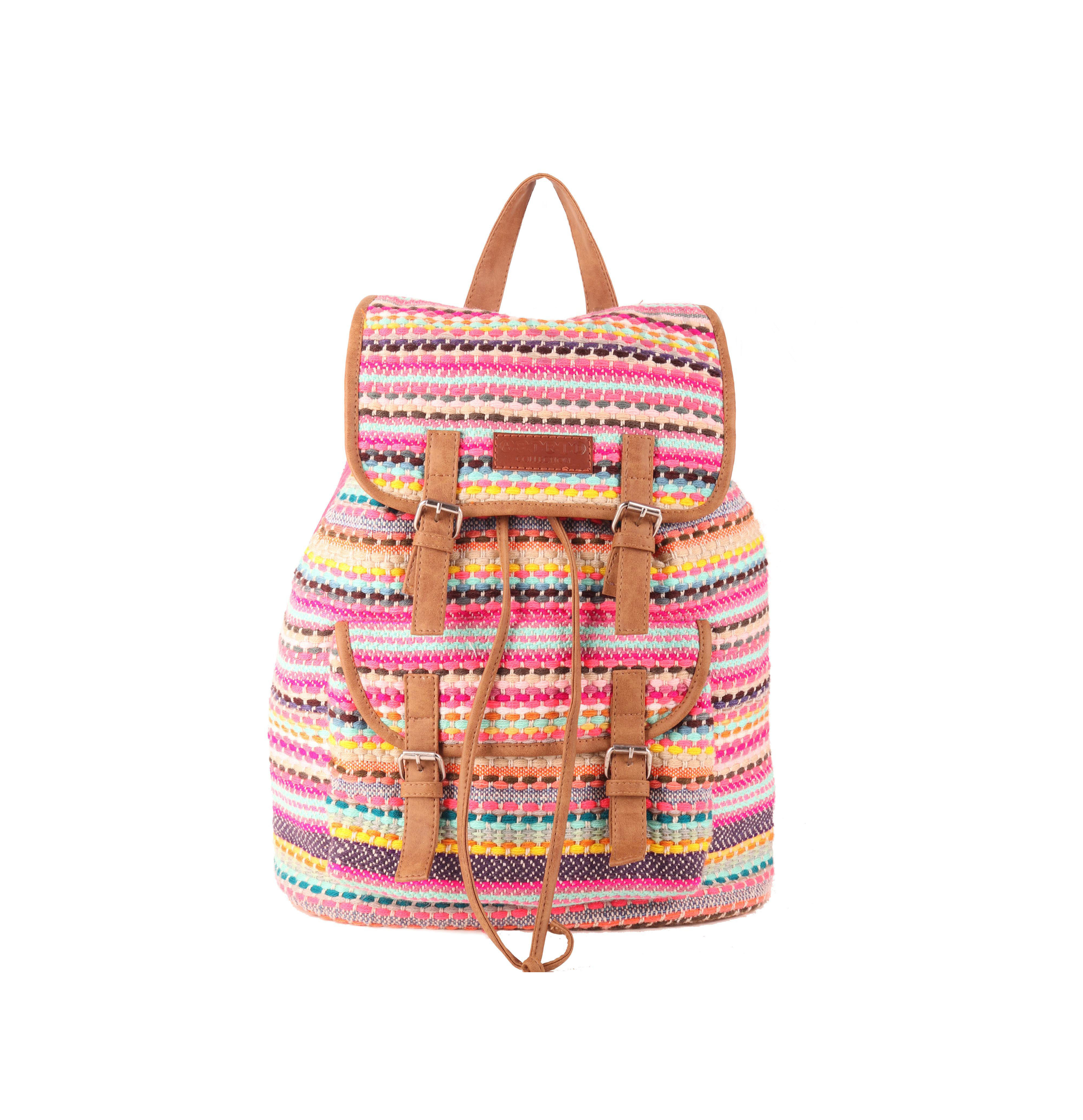 backpack with drawstring closure