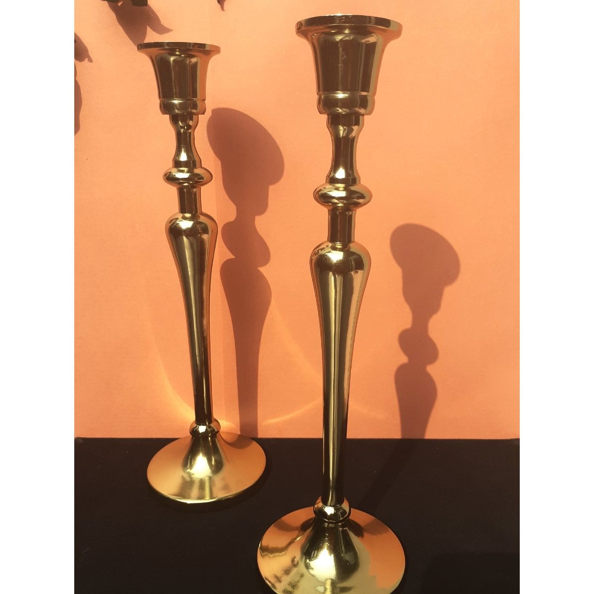 CasaGold Maria Candle Holder Stand for Home Decor Set of 2 Buy