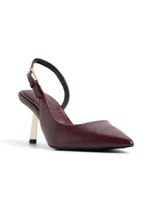 Aldo Jeanny Women Red Pointed Toe Stilettos Heels (UK 8)