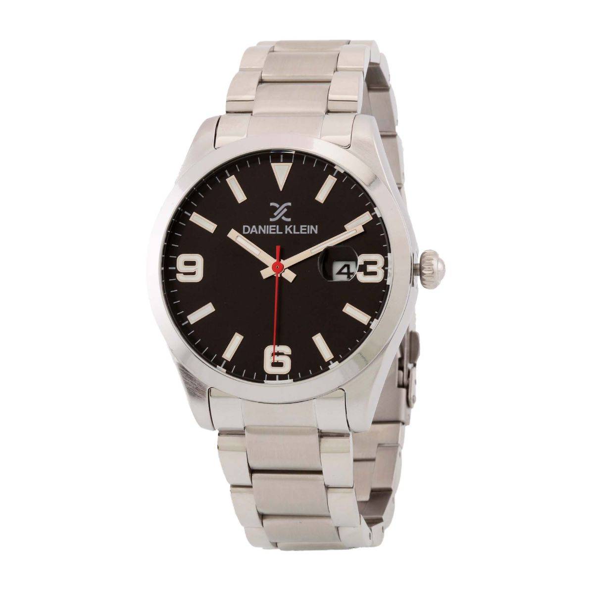 Daniel Klein Black Color Watches For Men DK.1.12573-1