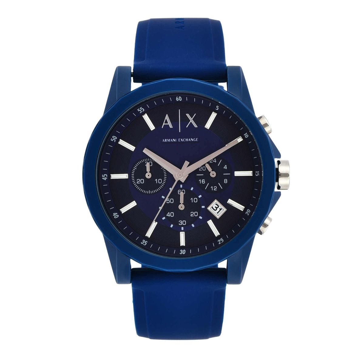 ARMANI EXCHANGE Blue Watch Ax1327: Buy ARMANI EXCHANGE Blue Watch Ax1327  Online at Best Price in India | Nykaa