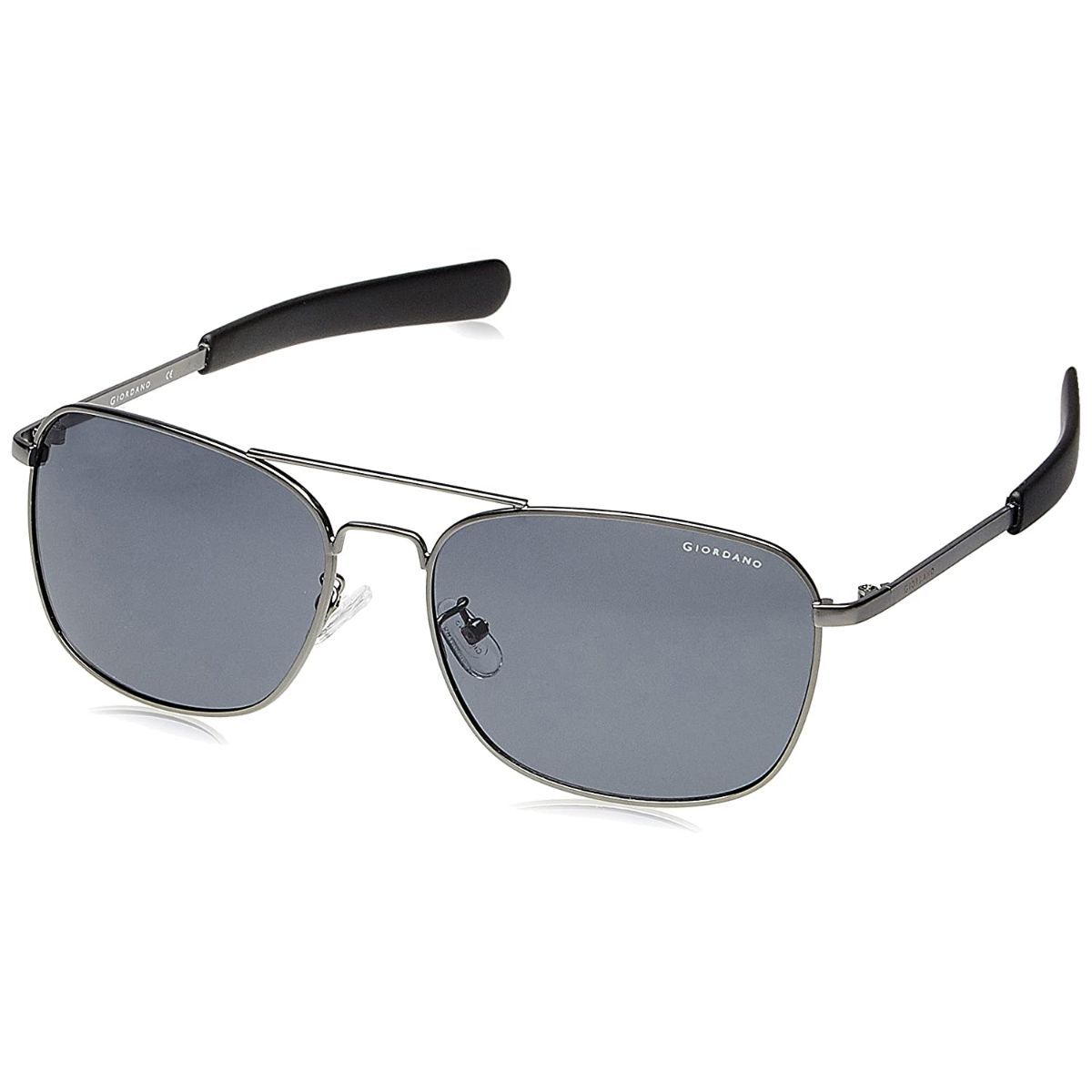 Giordano Grey Pilot Unisex Sunglasses