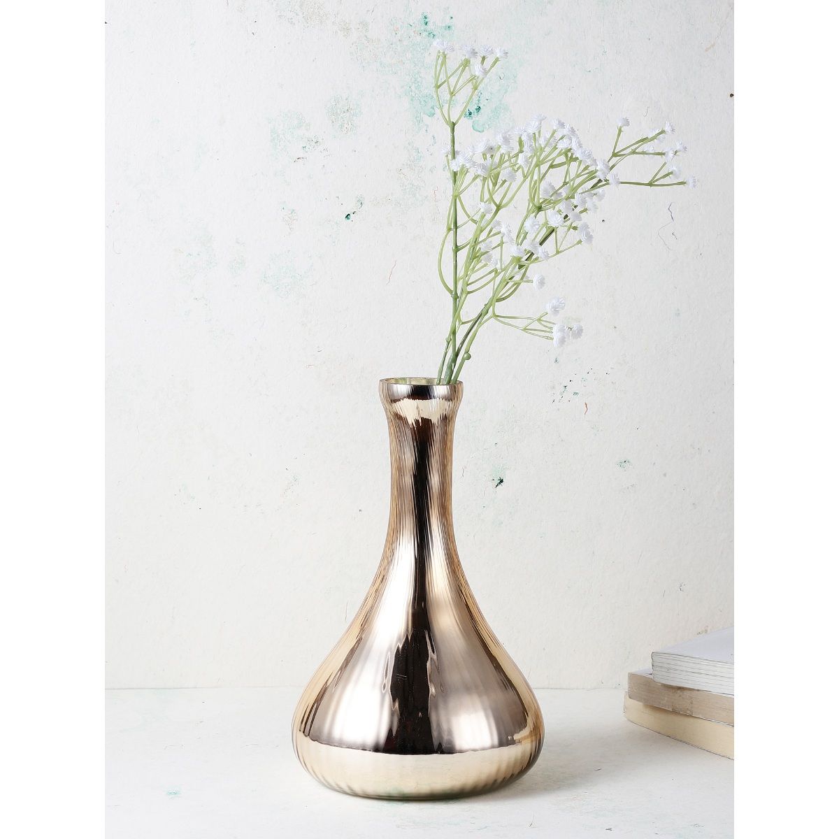 Buy The Decor Mart Tall Neck Glass Vase Mercury Online