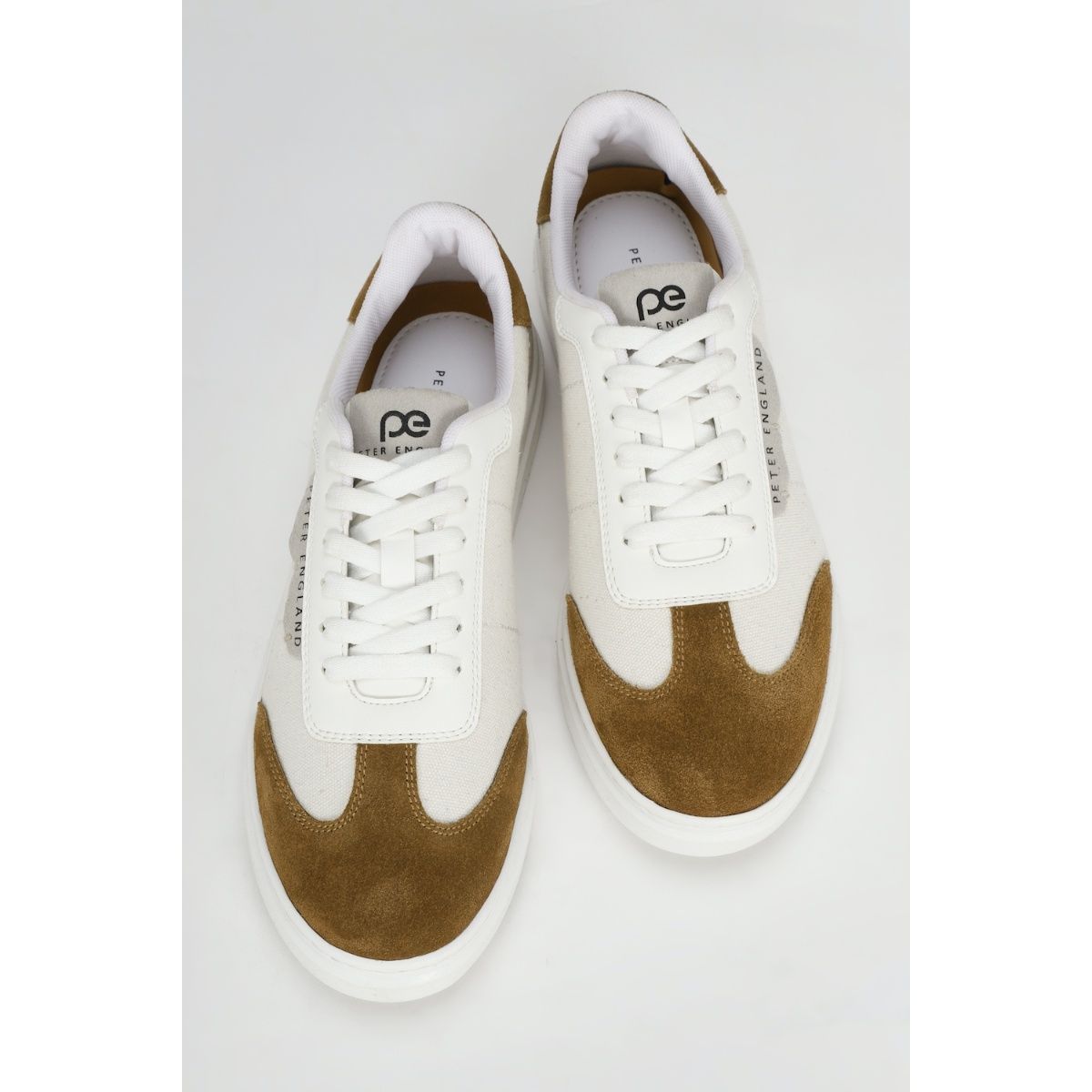 Peter england store white shoes