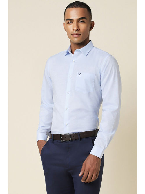 Allen Solly Men Slim fit Formal Shirt - Blue