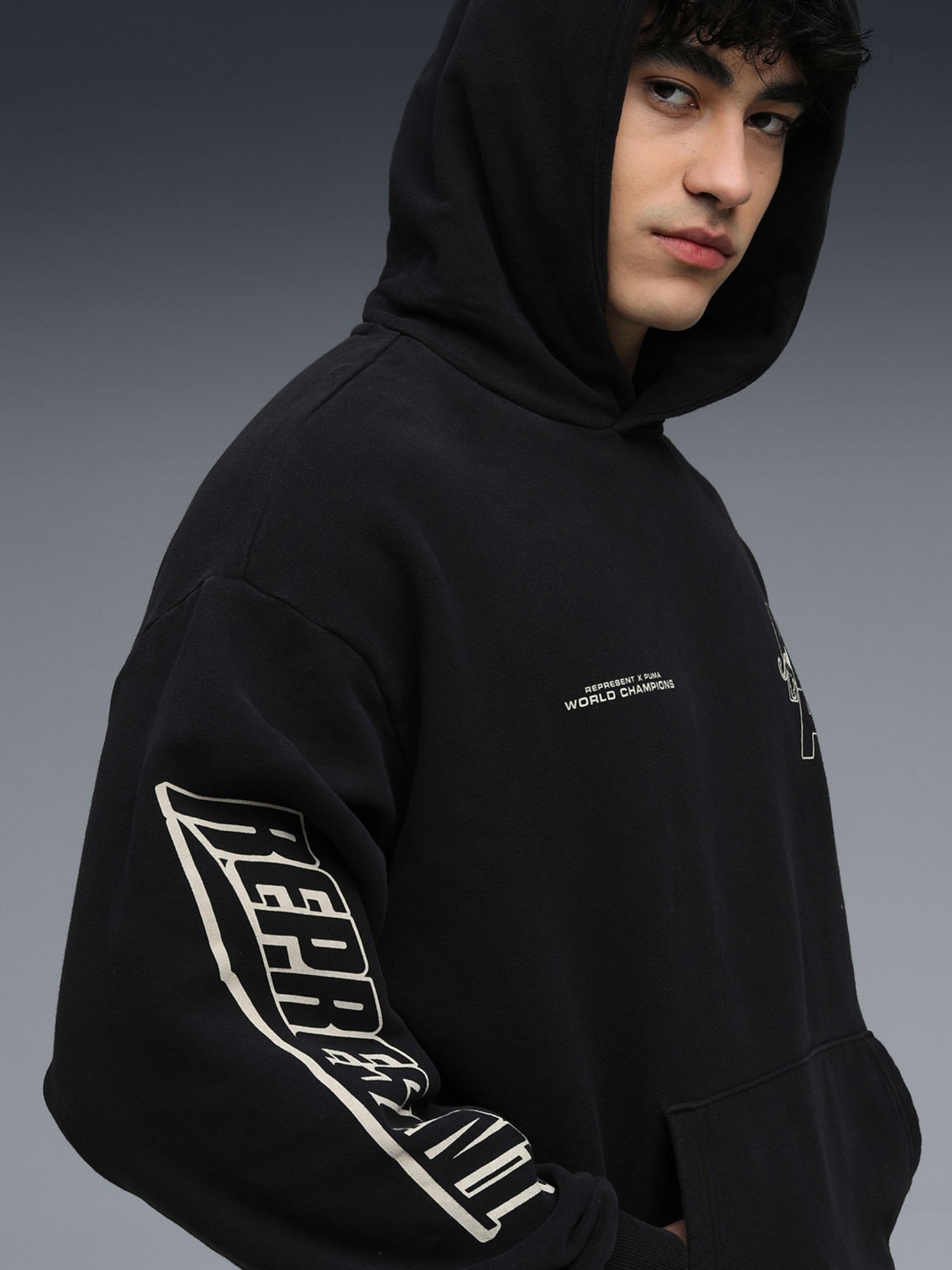 Buy Puma x REPRESENT Men Oversized Hoodie Online