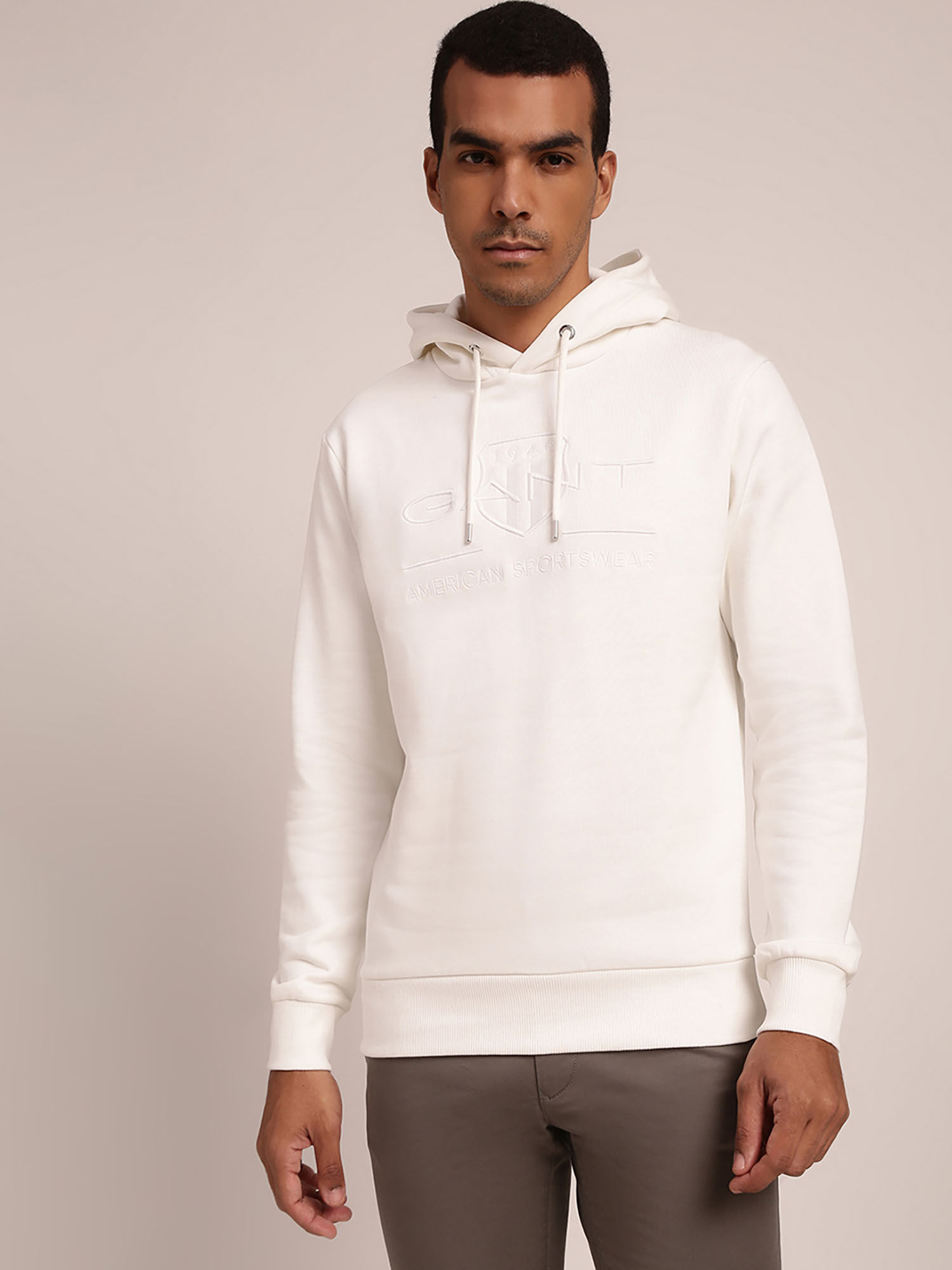 Gant white sweatshirt on sale