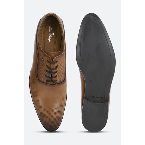 Louis Philippe Solid Brown Formal Shoes: Buy Louis Philippe Solid Brown  Formal Shoes Online at Best Price in India