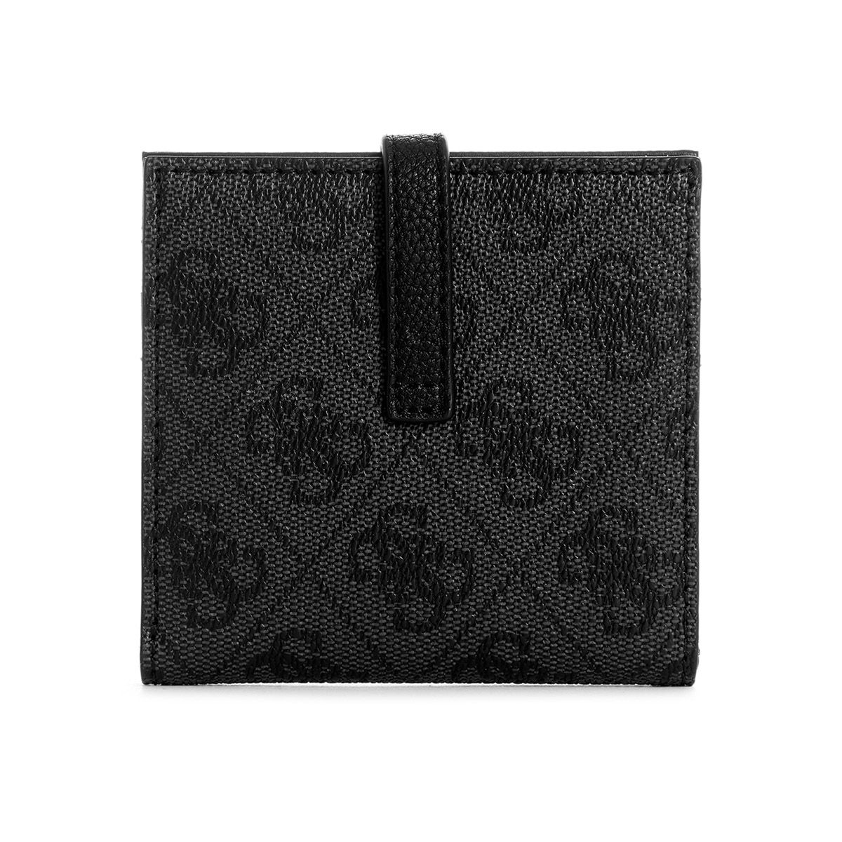 Buy Guess Grey Monogram Laurel Tab Card Case Online