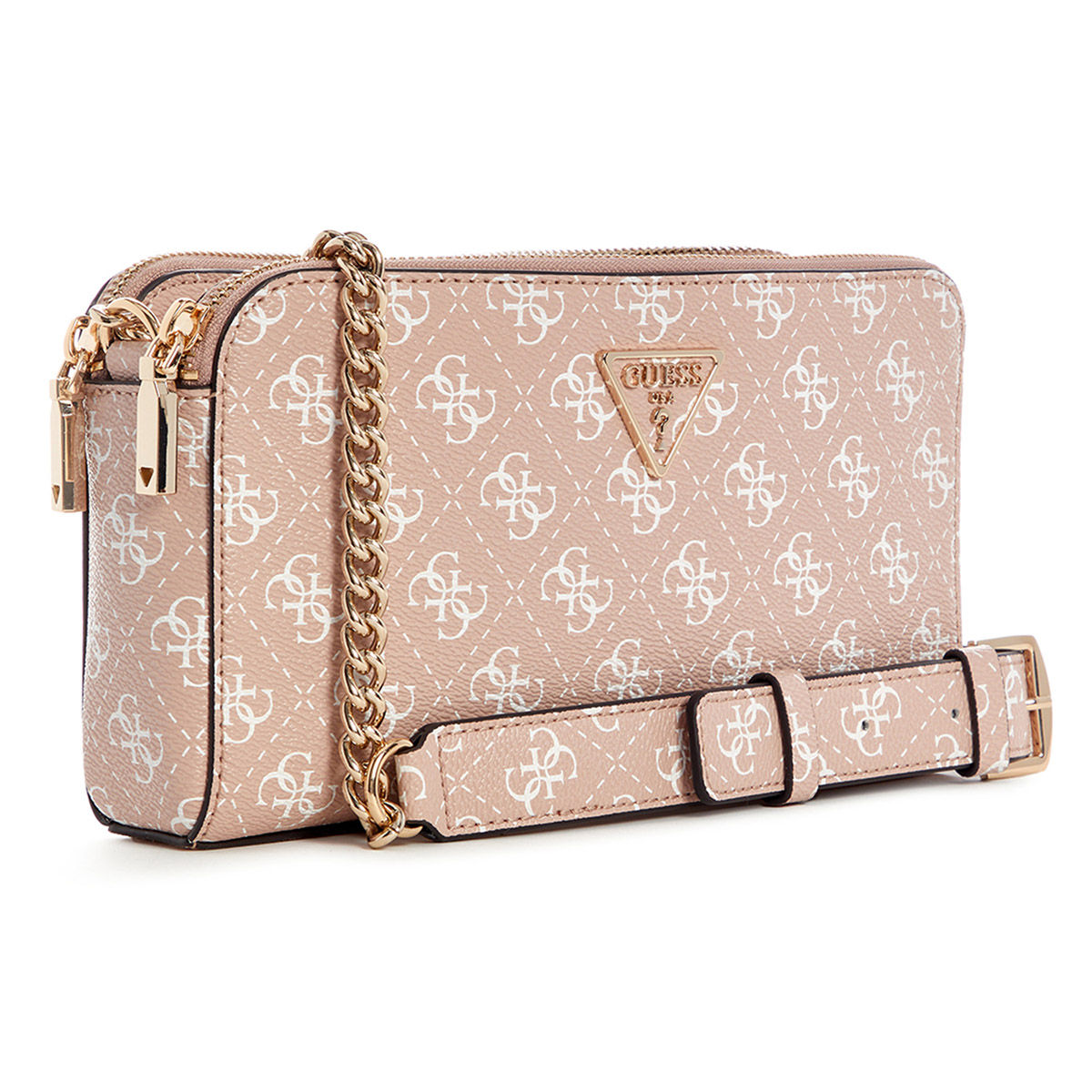 【ベージュ(DRT)】GUESS クロスボディバッグ(W)DARYNA Status Crossbody DARYNA Status Crossbody クロスボディバッグ レディース | GUESS(ゲス